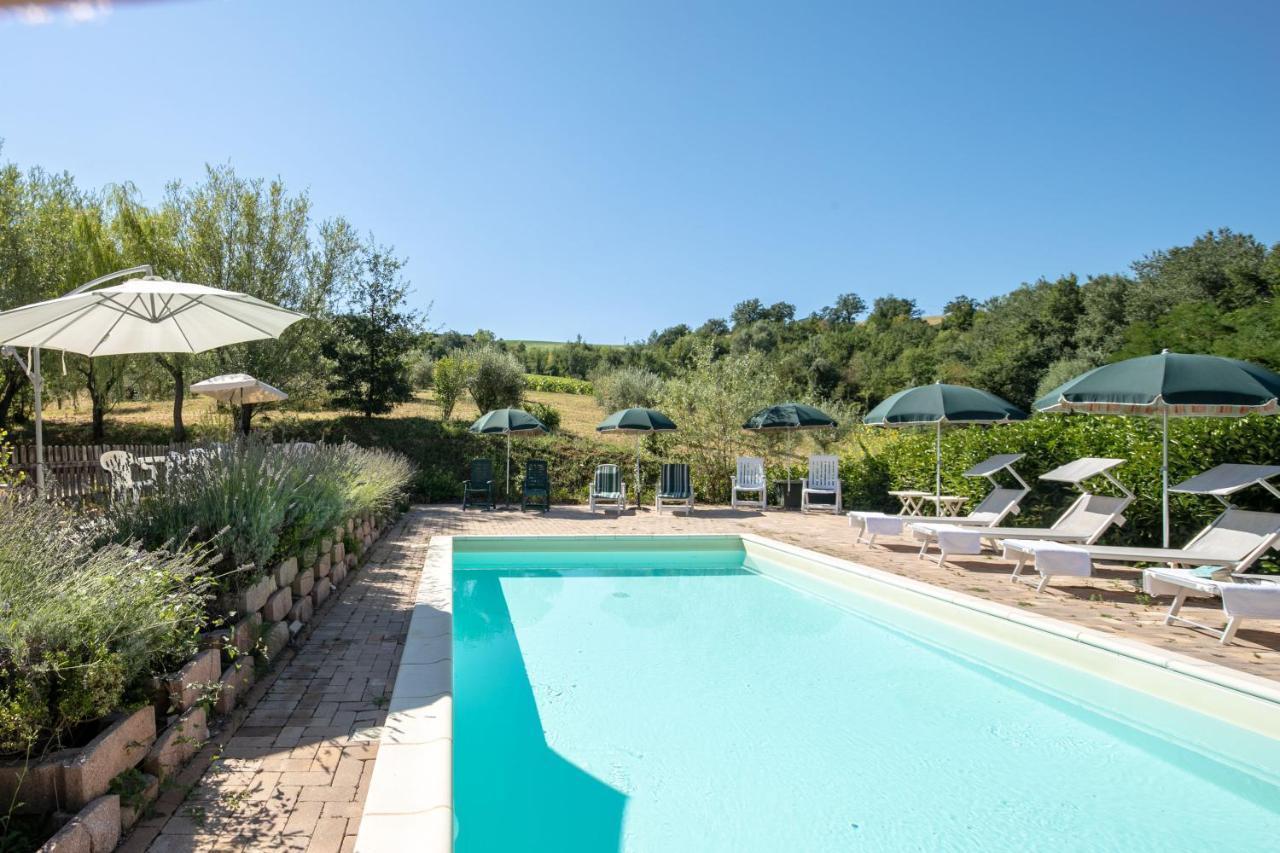 Country House Villa Sabrina San Ginesio Bagian luar foto