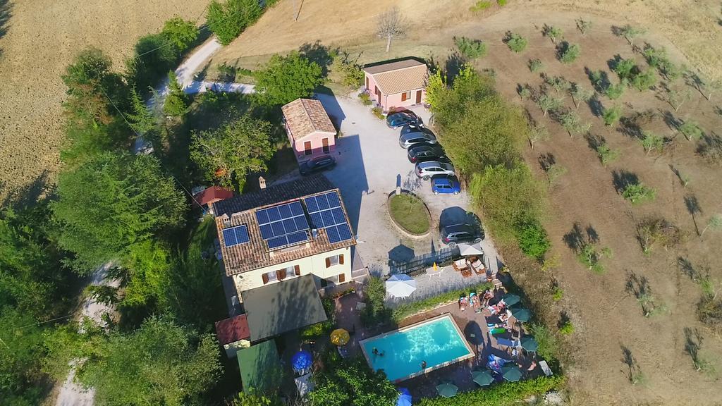 Country House Villa Sabrina San Ginesio Bagian luar foto