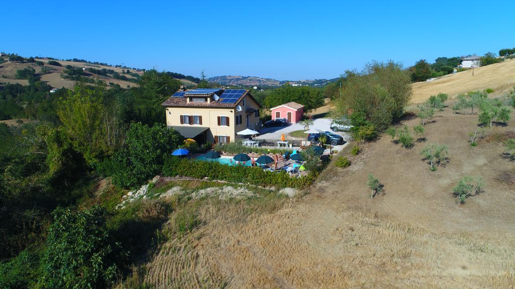 Country House Villa Sabrina San Ginesio Bagian luar foto