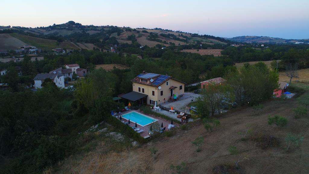 Country House Villa Sabrina San Ginesio Bagian luar foto