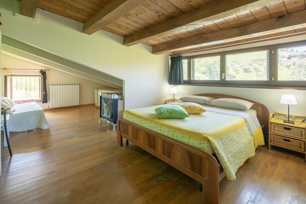 Country House Villa Sabrina San Ginesio Bagian luar foto
