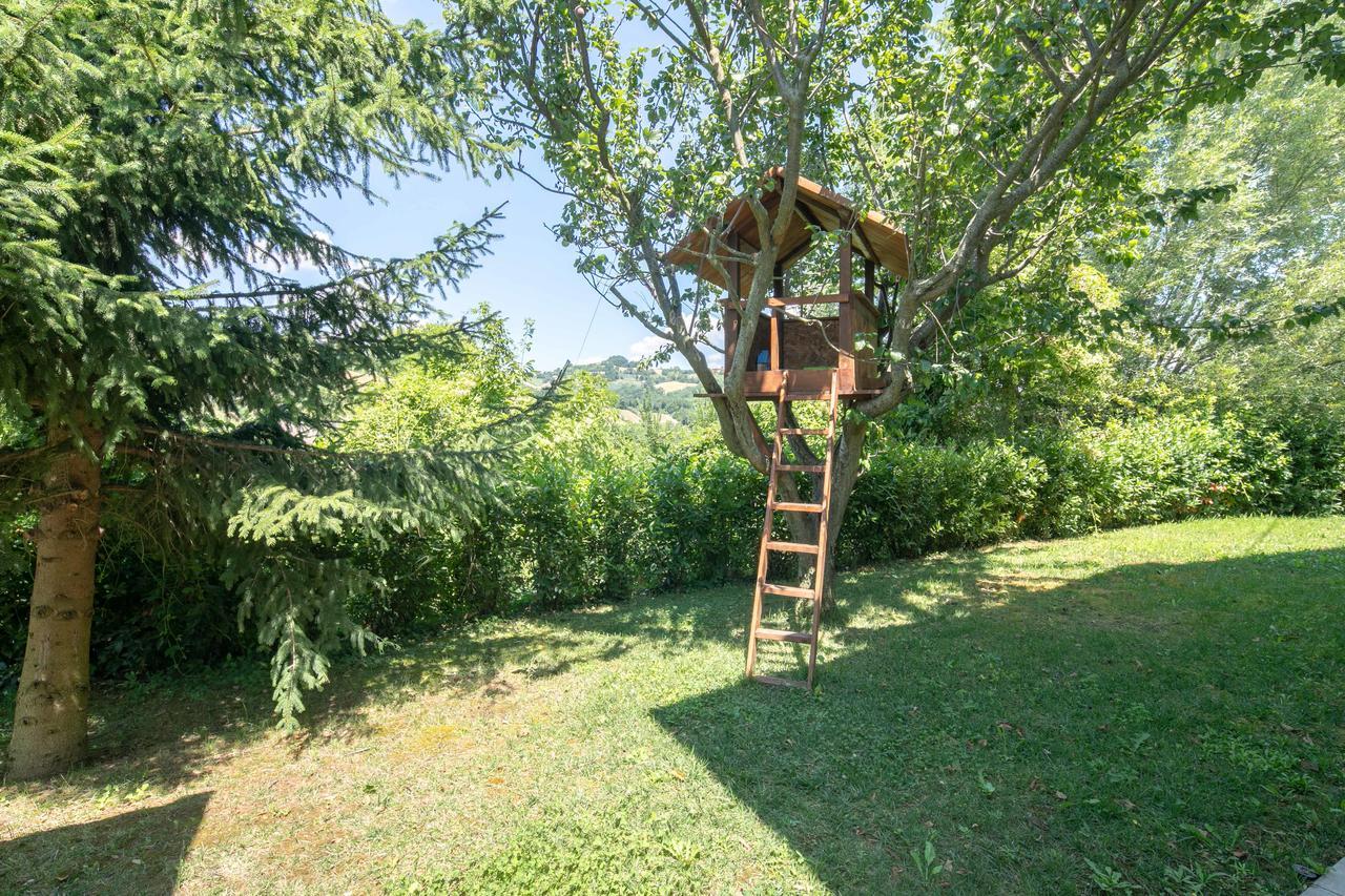 Country House Villa Sabrina San Ginesio Bagian luar foto