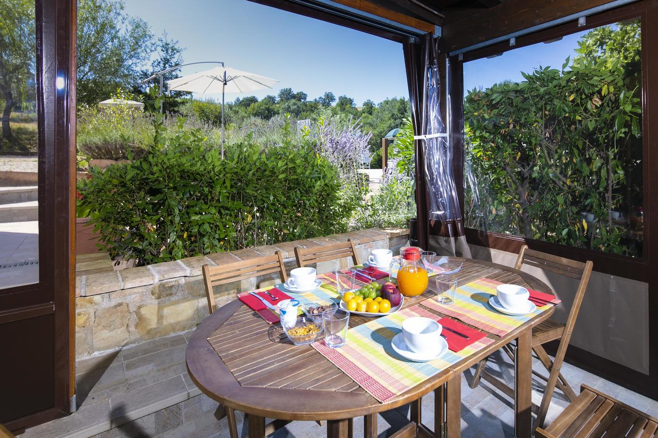Country House Villa Sabrina San Ginesio Bagian luar foto